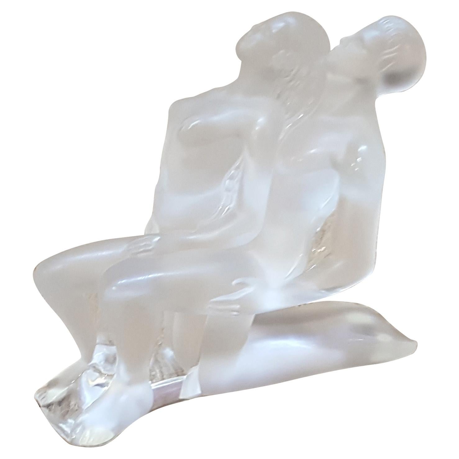 "Dancing Couple" Lalique Figurine