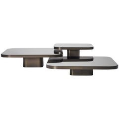 ClassiCon Set of 3 Bow Coffee Table by Guilherme Torres