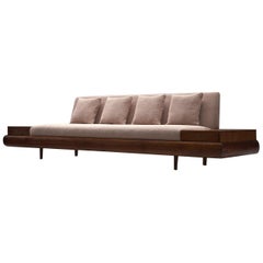 Adrian Pearsall Reupholsted Platform Sofa