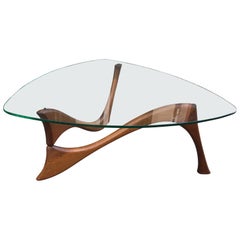 Danish Glass Coffee Table