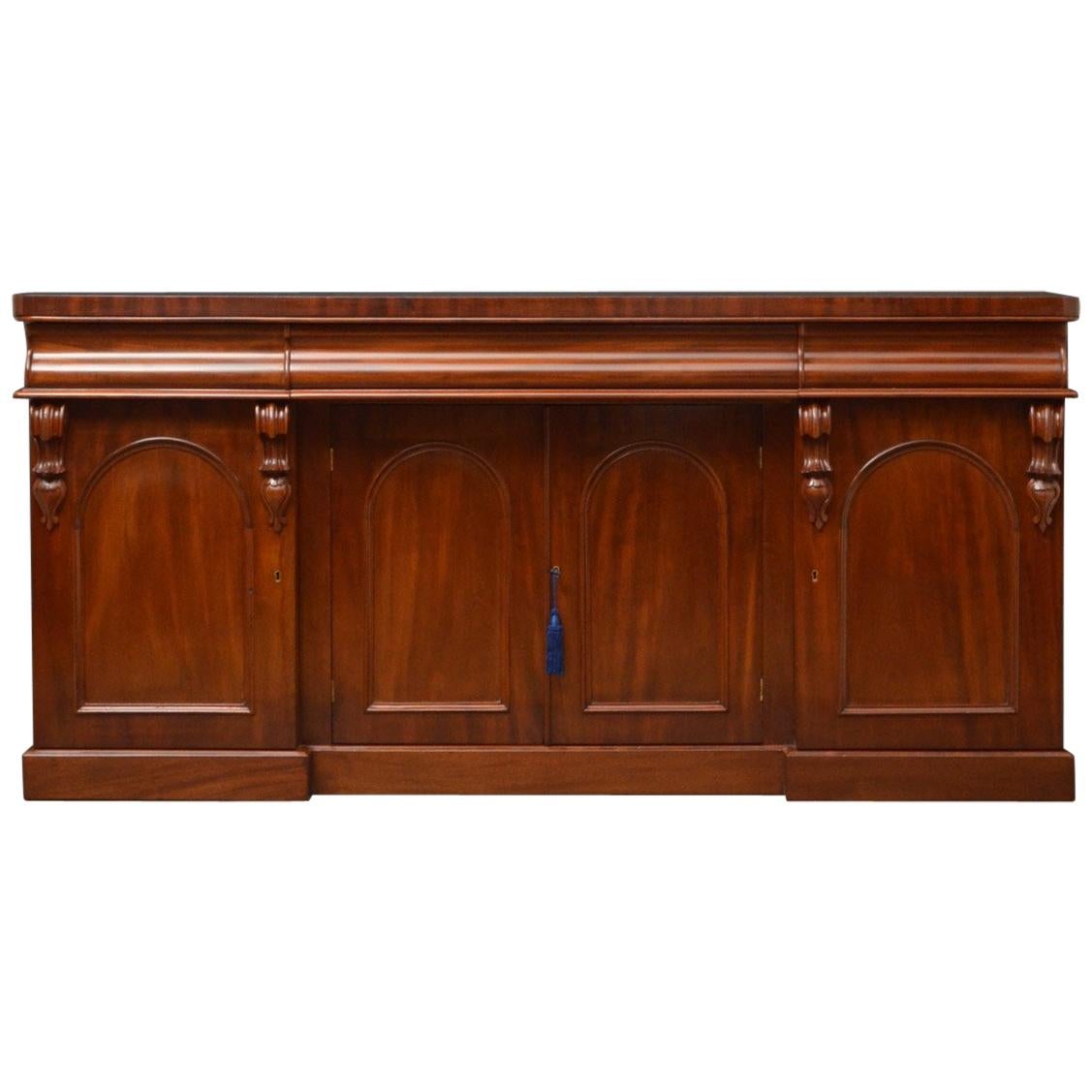 Victorian Mahogany 4-Door Sideboard