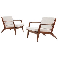 Ib Kofod-Larsen Lounge Chairs for Selig