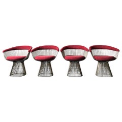 Warren Platner for Knoll Dining Chairs, 1960s, Set of 4