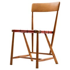 Vintage Wharton Esherick Ash Chair, Signed and Dated 1952