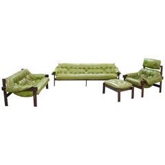 Percival Lafer MP 041 Leder-Wohnzimmer-Set