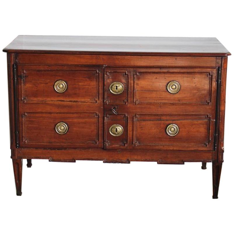 French Directoire Cherrywood Buffet, 18th Century For Sale