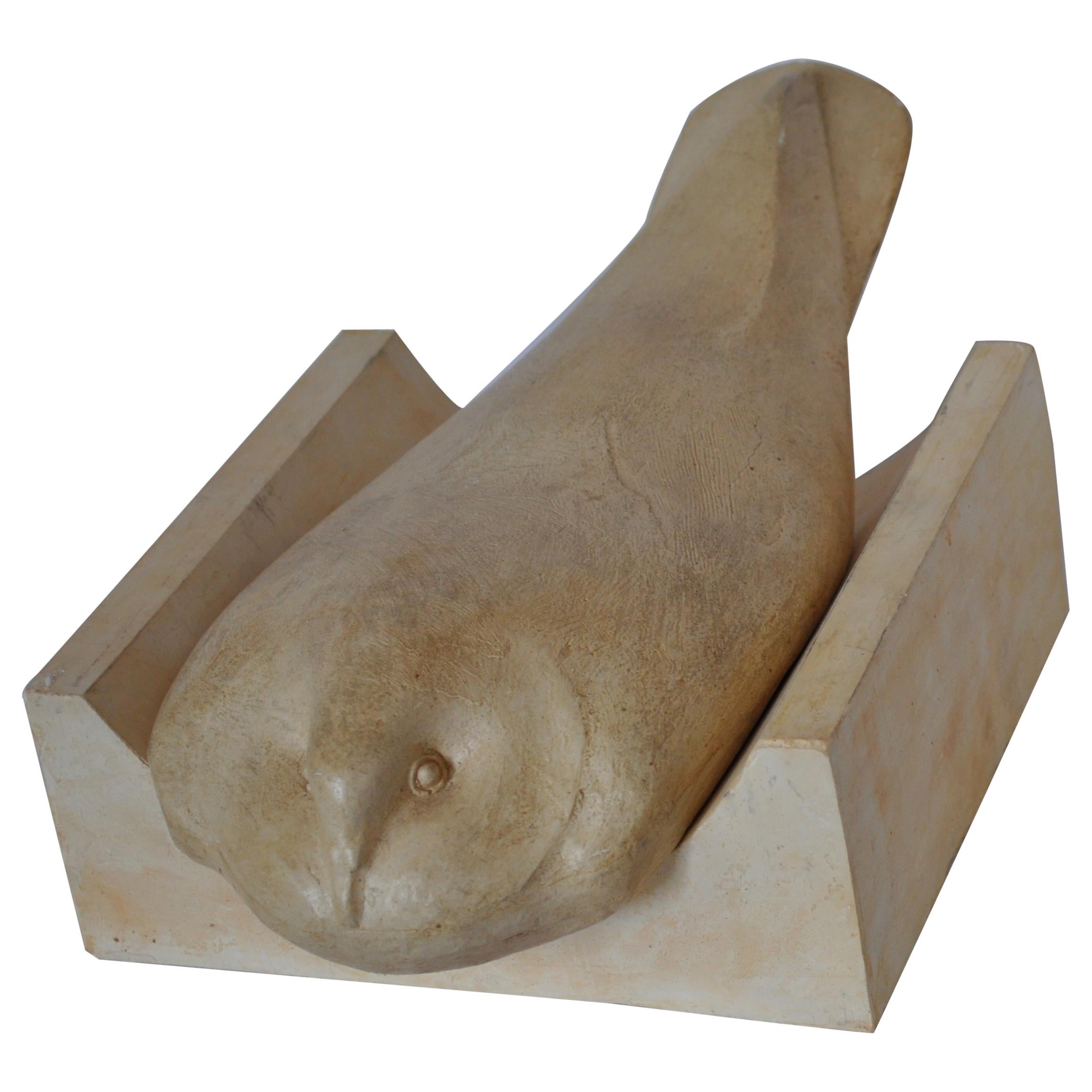 Pigeon Sculpture by François Pompon, 1928 For Sale