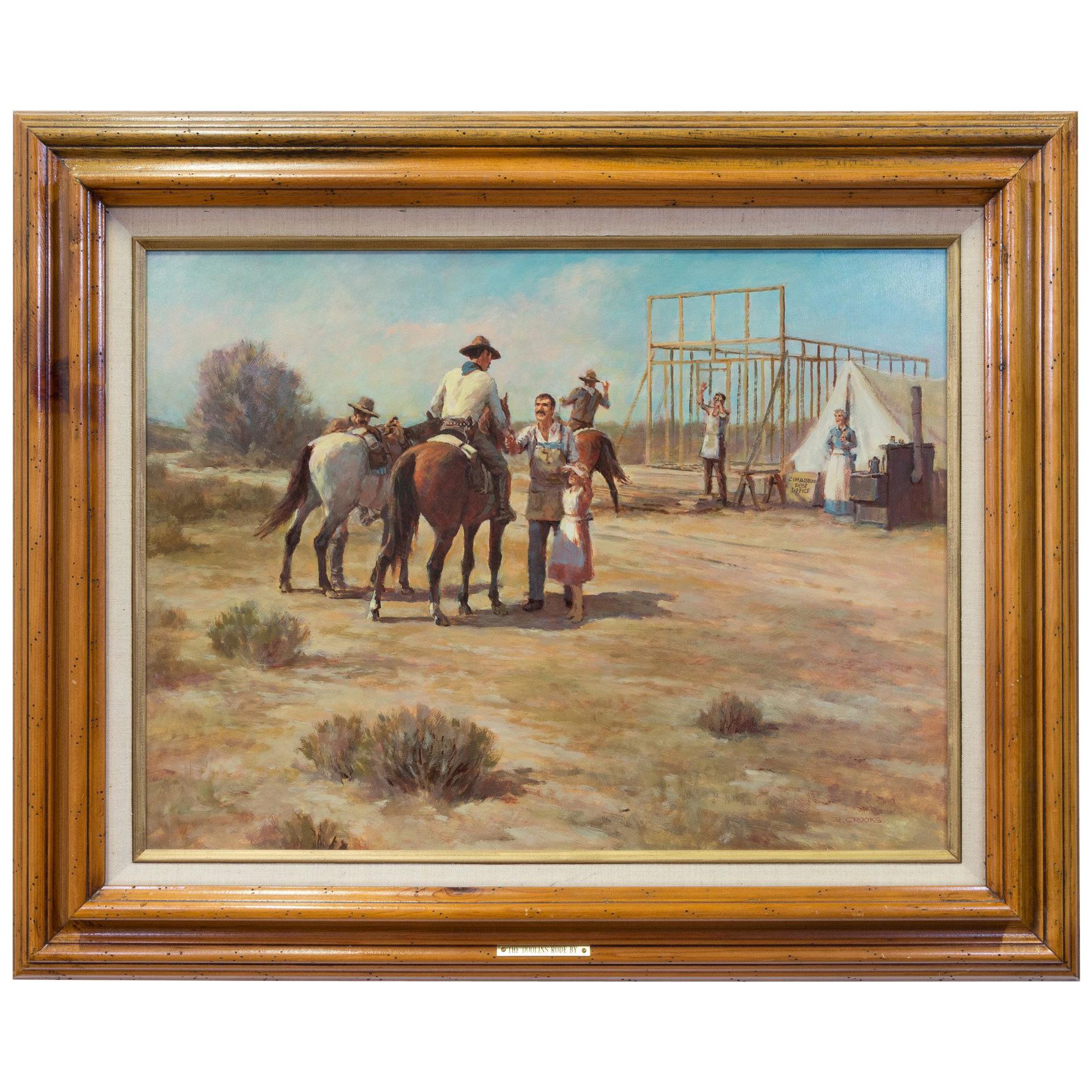 Pintura original "Los Doolins" de Ron Crooks