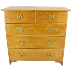 Antique Oak Dresser, Scottish Arts and Crafts Dresser, Scotland 1910s, B1336
