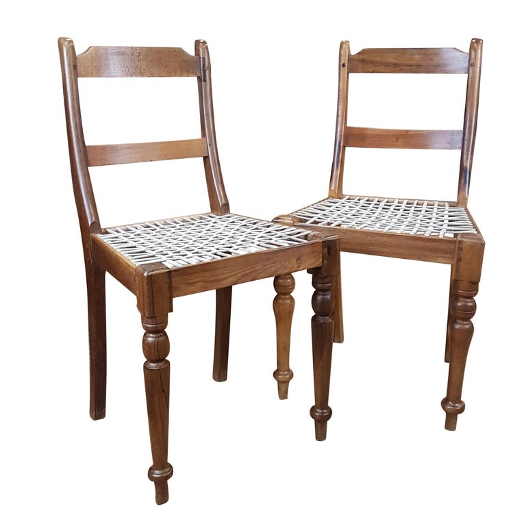 Ociated Pair Of Late Victorian Colonial Chairs For At 1stdibs Ociated Pair Of Late Victorian Colonial Chairs For