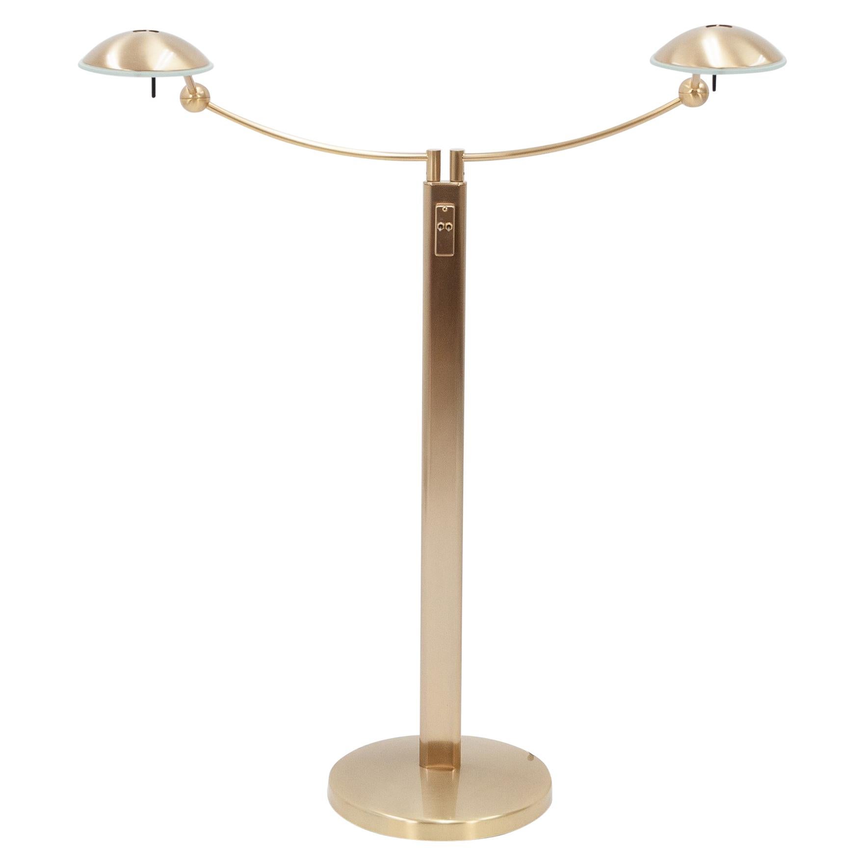 Estiluz Leonardo Marelli Two-Armed Halogen Floor Lamp