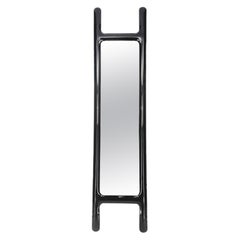 Drab Mirror by Zieta Prozessdesign, Black Steel