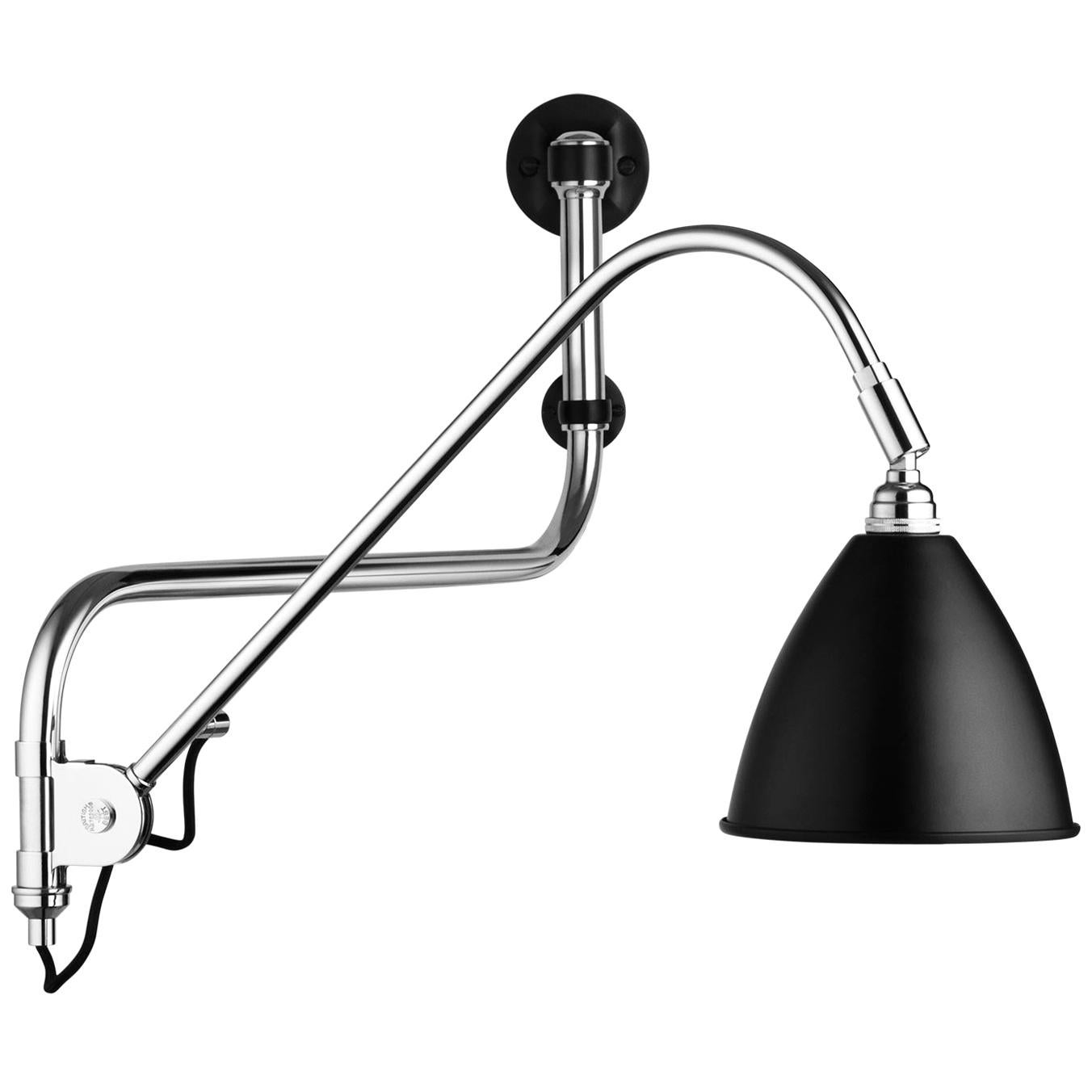 BL10-Wandleuchte, Chrom