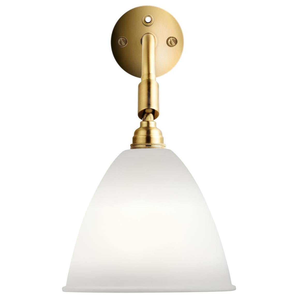 BL7 Wall Lamp, Brass, White
