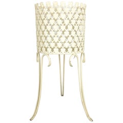 Minimalistic Metal Planter Trough Plant Stand Tripod, France, 1960s