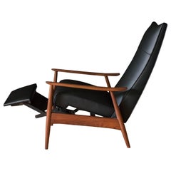 Midcentury Milo Baughman Recliner Lounge Chair