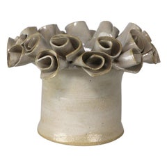 Stoneware Studio Flower Pot