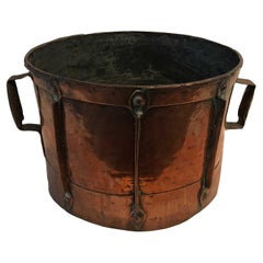 Antique 18th Century French Louis XV Log Holder or Fireside Basket