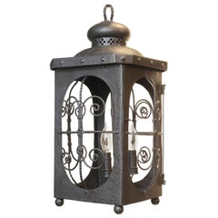 Antique Spanish Colonial  Iron Lantern