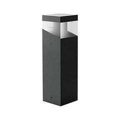 Artemide Tetragono 45 Outdoor Floor Light in Black