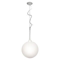 Artemide Castore 42 Suspension Light in White with Extension