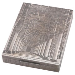 Mario Buccellati, a 20th Century Italian Silver Table Box