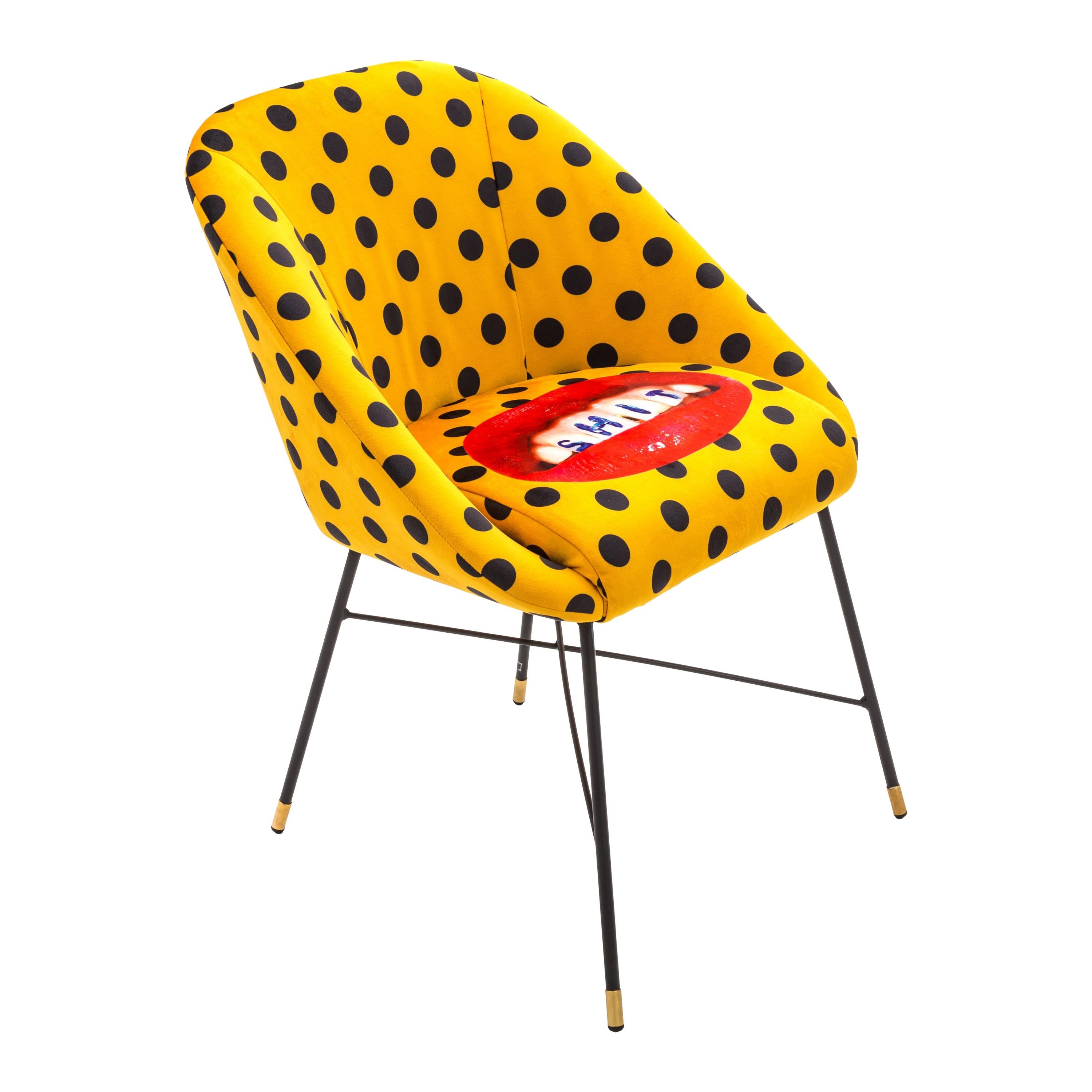 Seletti "Shit" Upholstered Occasional Chair by Toiletpaper For Sale
