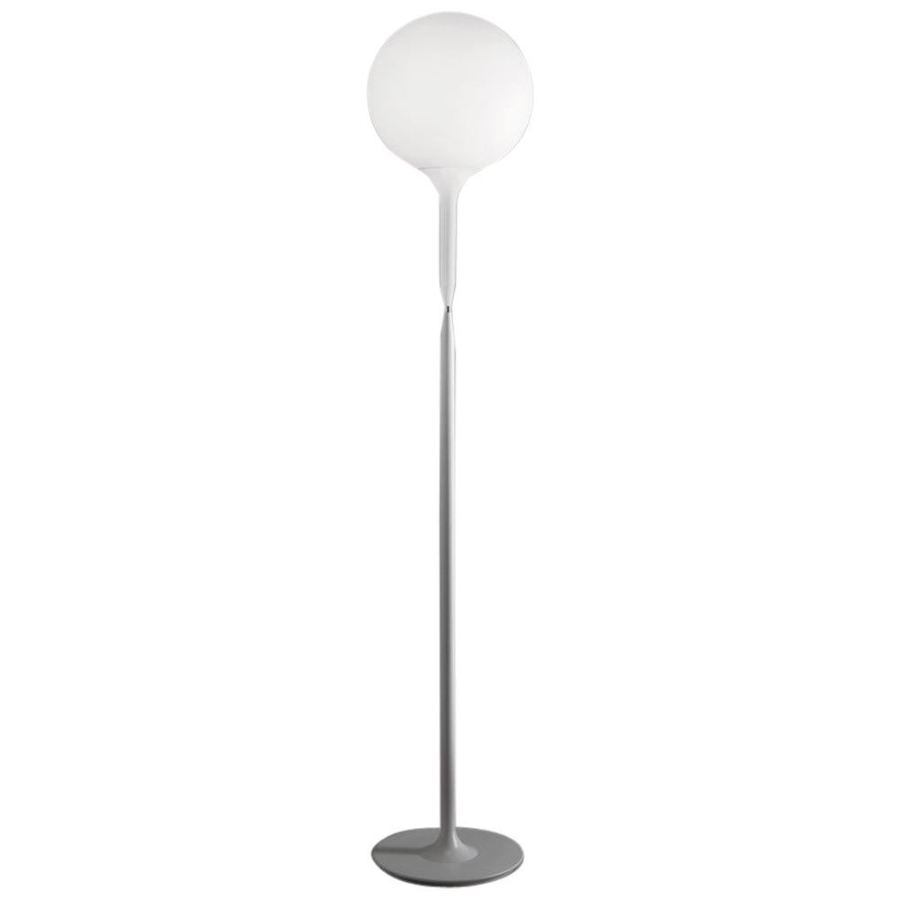Artemide Castore 35 Floor Lamp in White For Sale