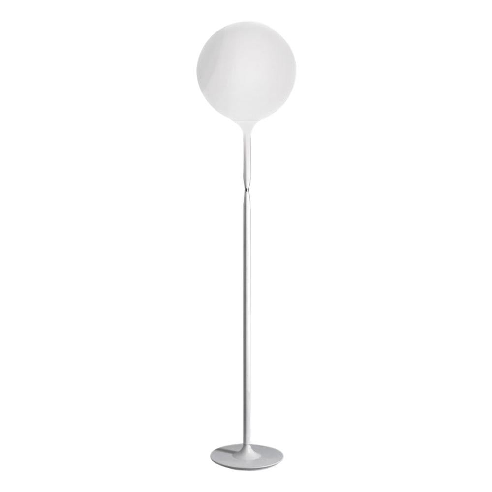 Artemide Castore 42 Floor Lamp in White For Sale