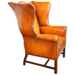 Antique Georgian Style Wing Chair
