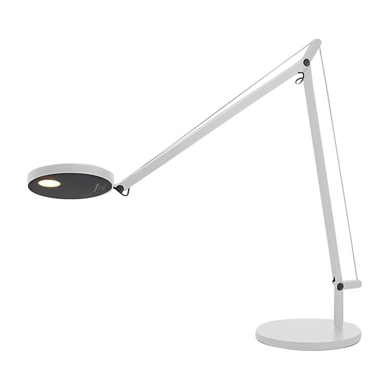 Artemide Demetra Table Lamp with Base in White For Sale