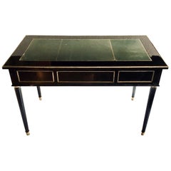 Louis XVI Style Lacquered Desk Table Bureau