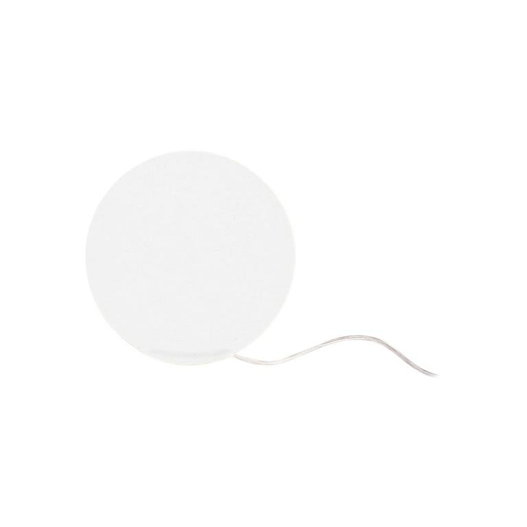 Artemide Disocuri 25 Table Lamp in White For Sale