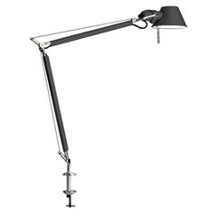 Artemide Tolomeo Midi LED-Tischlampe in Anthrazitgrau mit Lampe