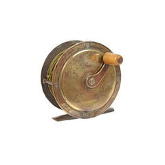 English Fishing Reel Made in the Early 1900s