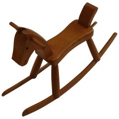 Original 1960s Vintage Kay Bojesen Rocking Horse