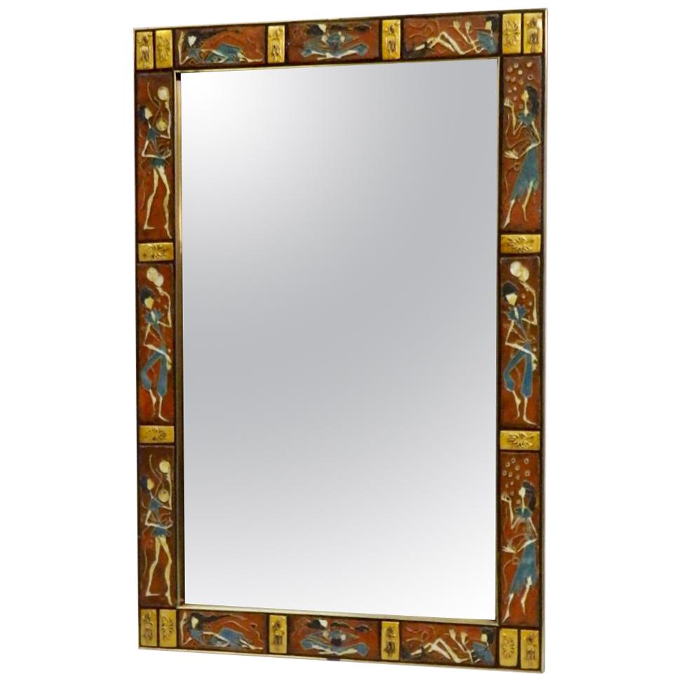 Tile Framed Labarge Wall Mirror
