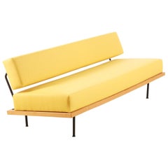 Josef Pentenrieder:: Minimalistisches Daybed-Cabrio-Sofa für Hans Kaufeld:: 1954