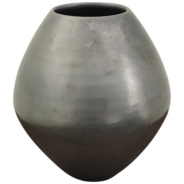 Mid-Century Modern Iridescent Glazed Ceramic Vase by Mobach, Holland For  Sale at 1stDibs