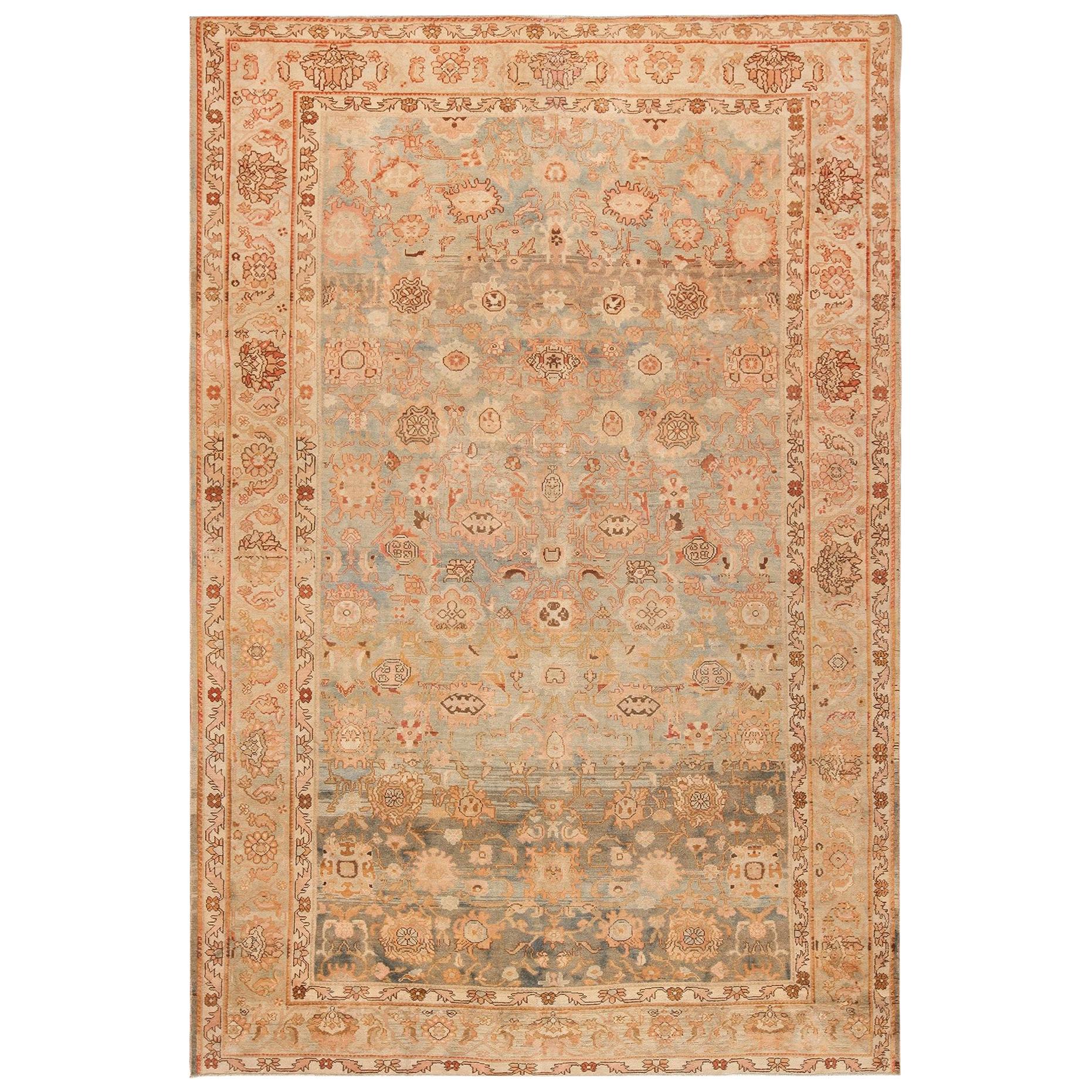 Nazmiyal Antique Room Size Persian Malayer Rug. Size: 8 ft 1 in x 12 ft 4 in For Sale