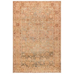 Decorative Antique Room Size Persian Malayer Rug. Size: 8 ft 1 in x 12 ft 4 in