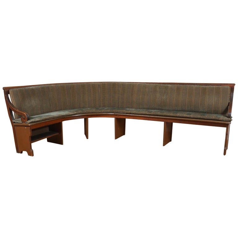 Antique Wooden Banquette Bench For Sale At 1stdibs
