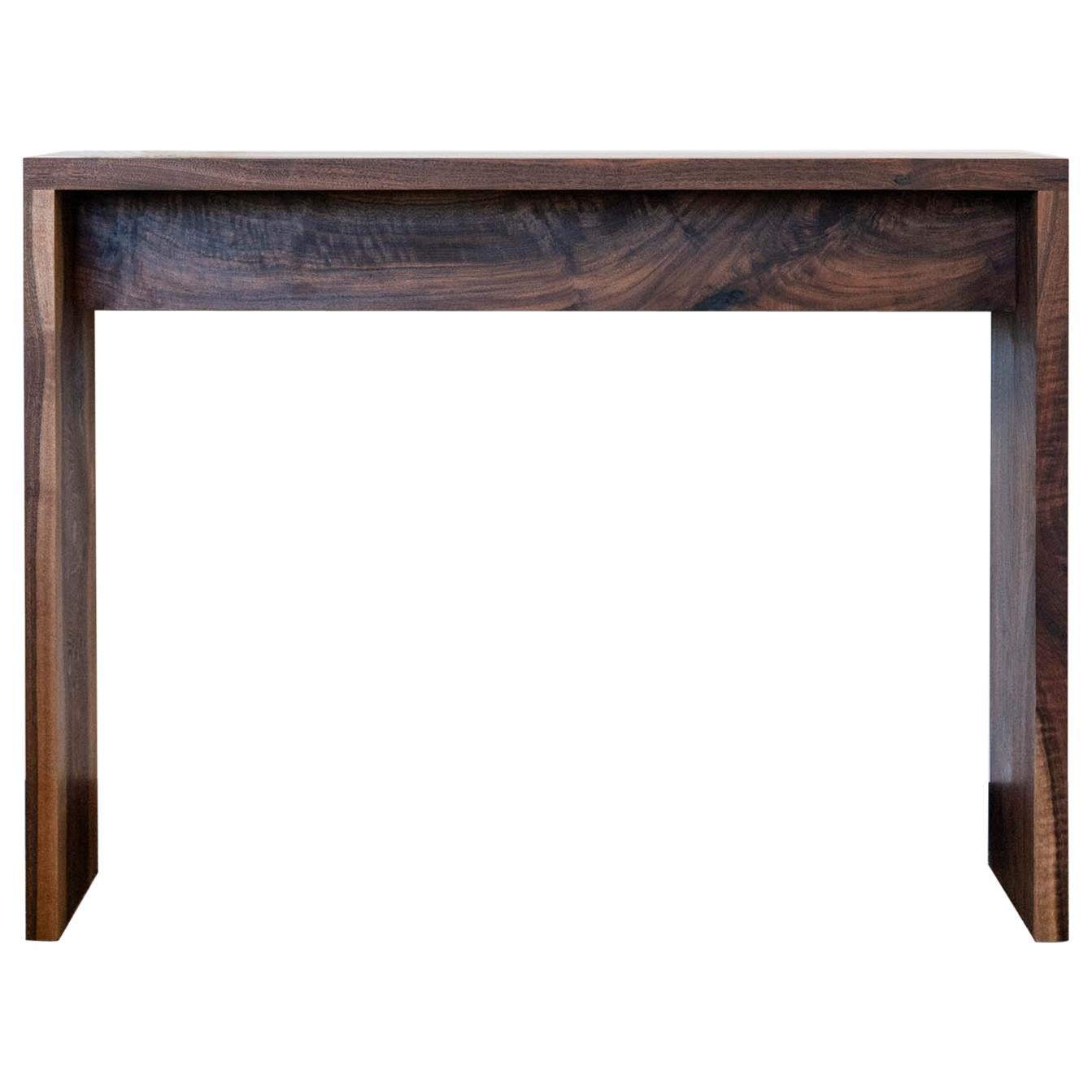 Consolle stretta in legno di Wood di Alabama Sawyer