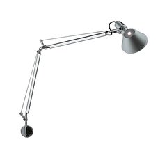 Klassische Artemide Tolomeo-Wandleuchte mit S-Fassung aus Aluminium