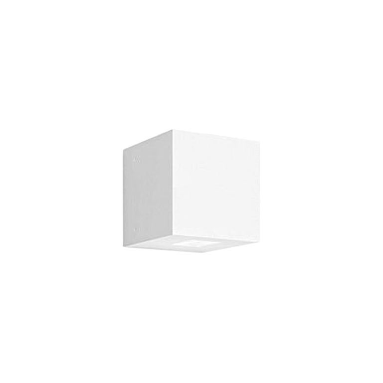 Artemide Effetto Square 3000K Wall Light with Two Large Beams in White