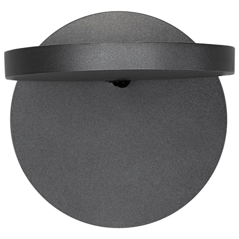 Artemide Demetra Wall Spot Light Without Switch in Anthracite Grey For Sale