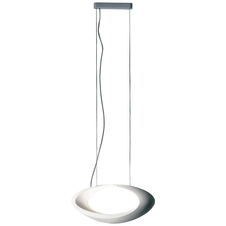 Artemide Cabildo 3000K LED Suspension Light in White For Sale