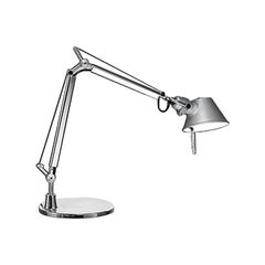 Artemide Tolomeo Micro LED Table Lamp with Base in Aluminum