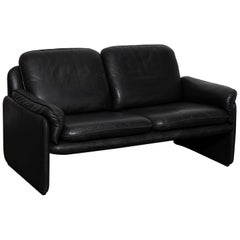 Original Black Leather Recliner Chair from De Sede, Model DS-50, Switzerland