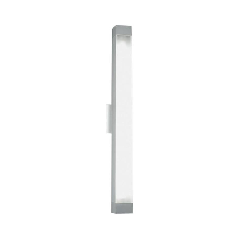 Artemide Square Strip 26 LED Wall and Ceiling Light with Dimmer in Aluminum For Sale